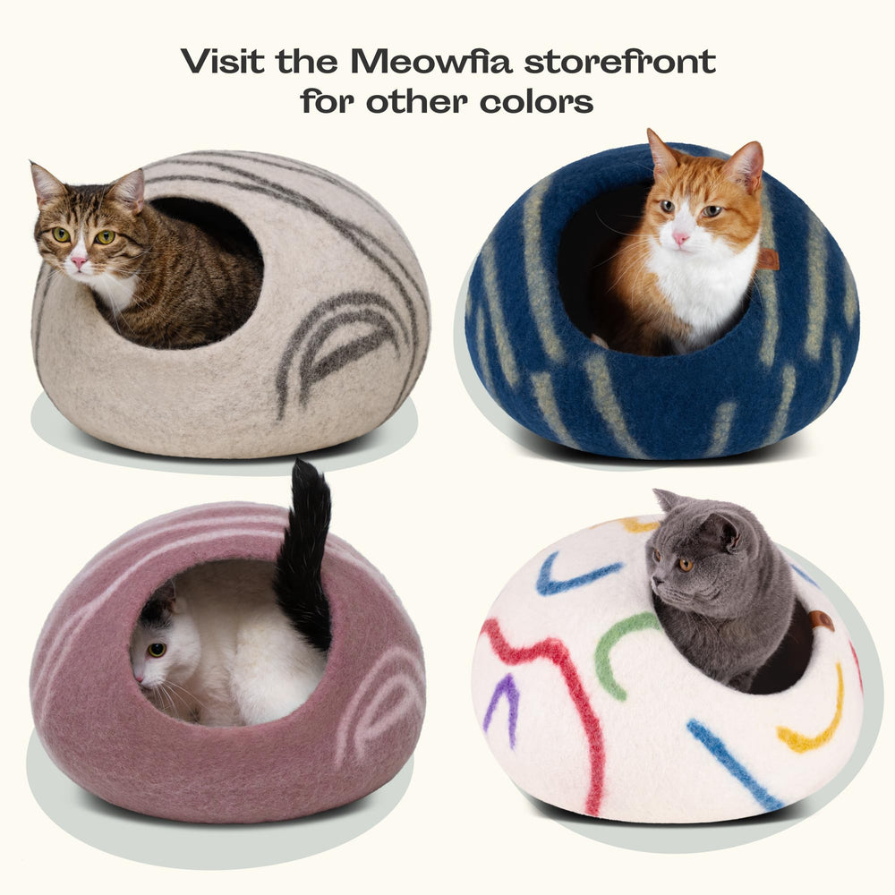 Meowfia Cat Cave care instructions for long-lasting use.