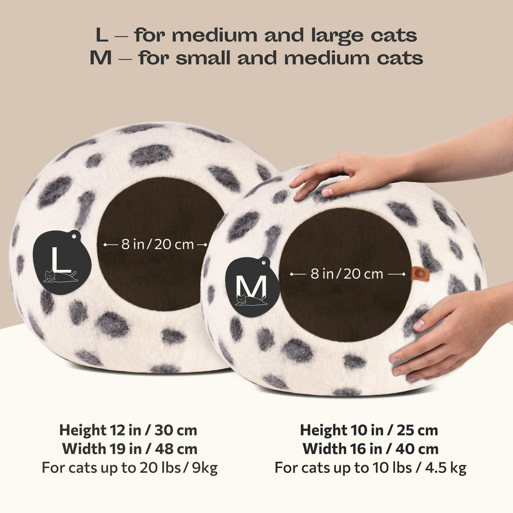 MEOWFIA Cat Cave interior view highlights private hideaway for cats.