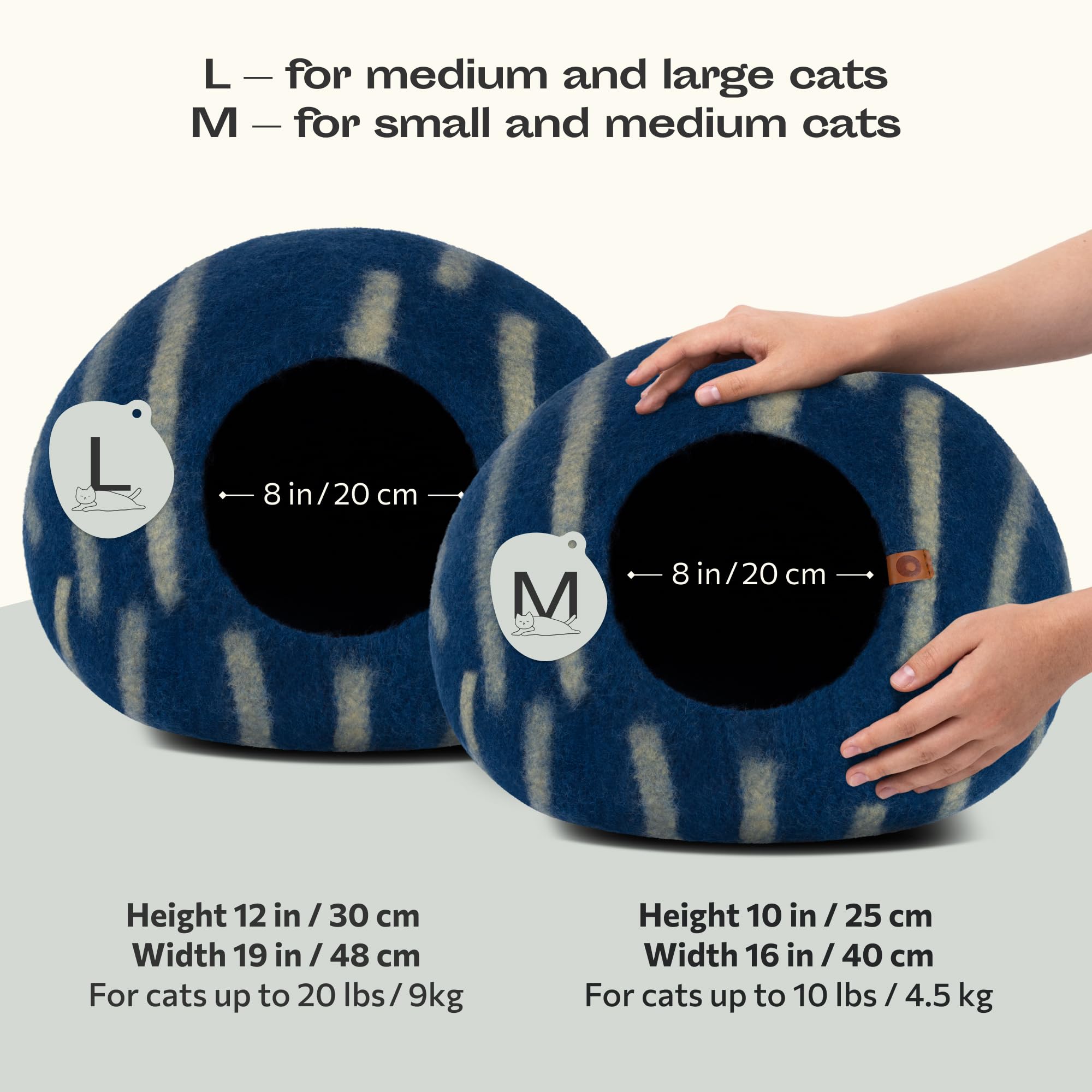 Meowfia cat cave top view—dual-use warmth and play surface.