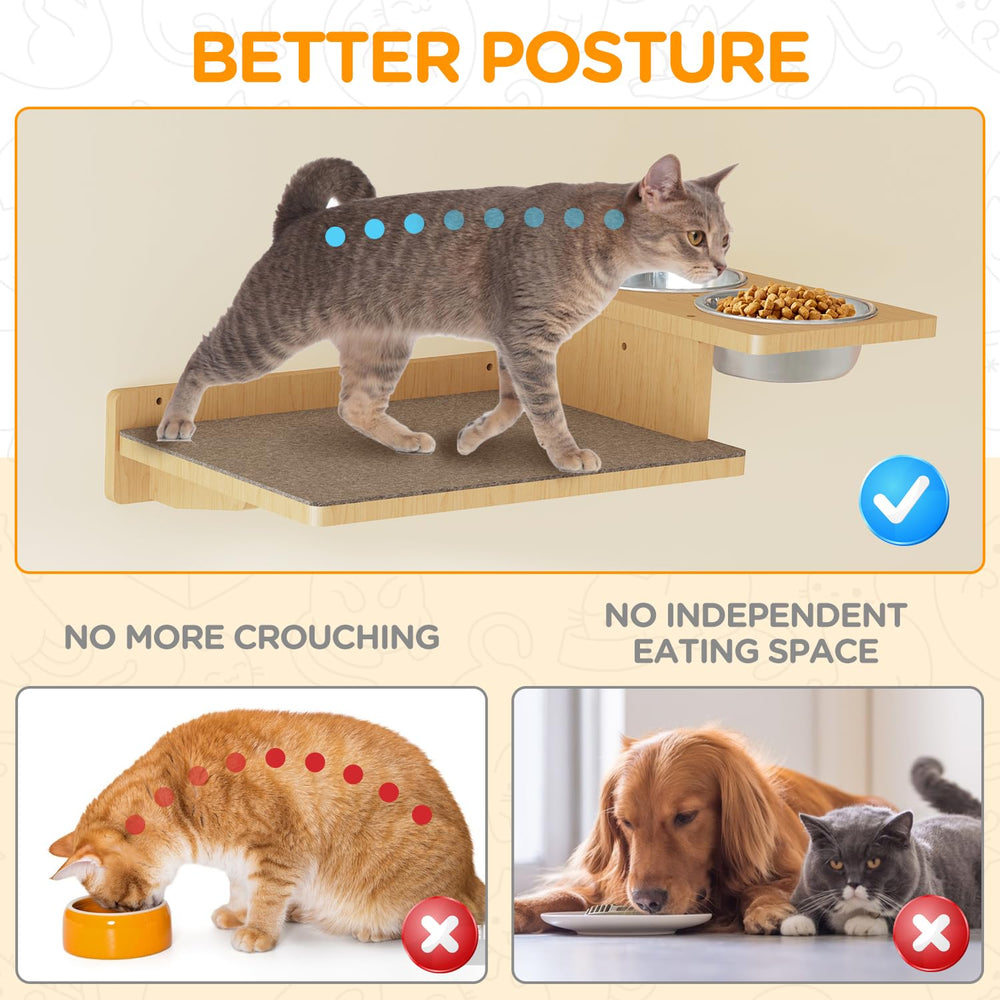 MeowHomm easy installation kit for quick wall mounting.