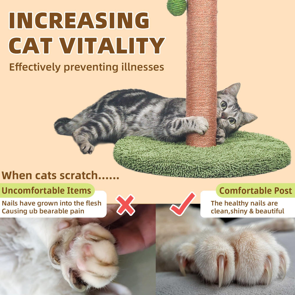 Meowoou cat tree features banana leaf decor for a natural aesthetic.