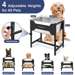 MeoWriental 2-5-gallon bowl reduces refills for large breed households.