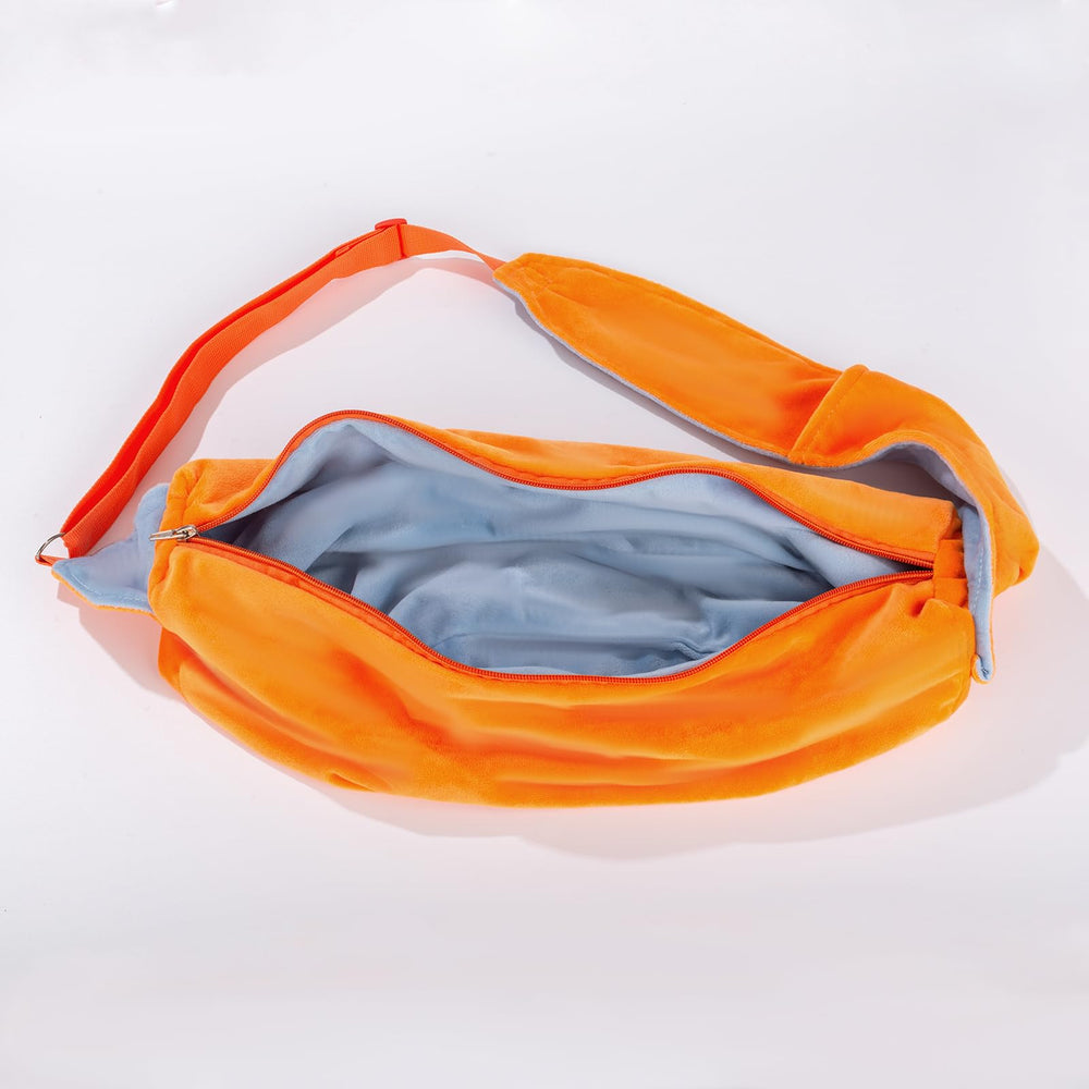 Meow&Woof sling supports pets 5–15 lbs, ideal for travel and post-surgery care.