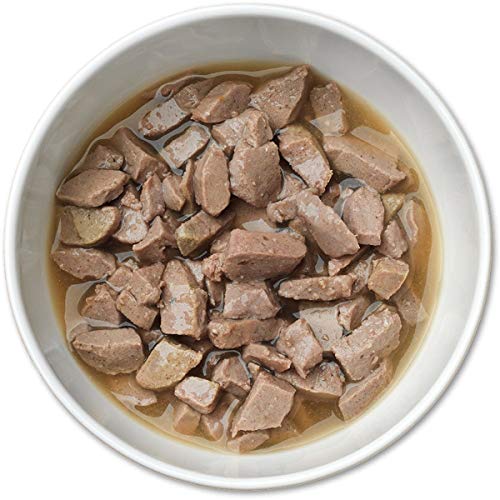 Merrick Backcountry ingredients label featuring deboned chicken and trout.