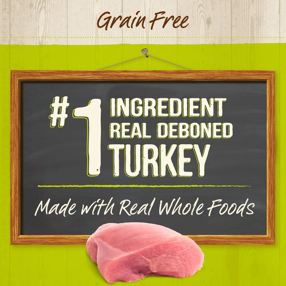 Merrick Purrfect Bistro label confirms grain-free and soy-free recipe.