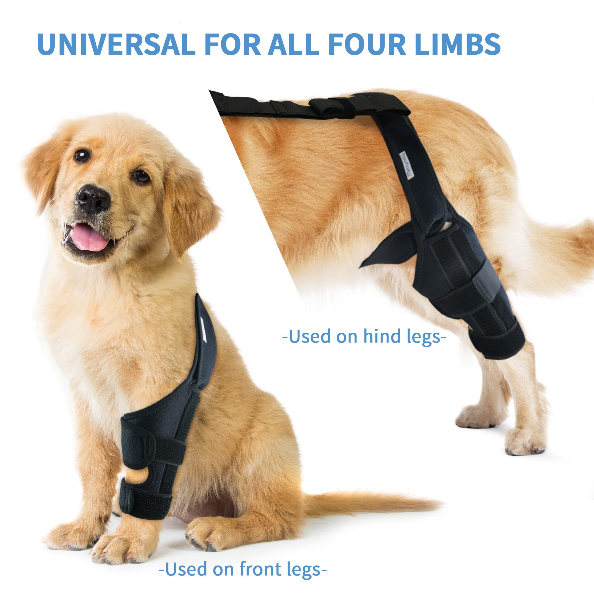 MerryMilo knee brace fabric close-up emphasizes soft flexible material for comfortable wear