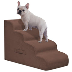 Mesa Lemon dog steps two-step on couch eases small dogs onto furniture.