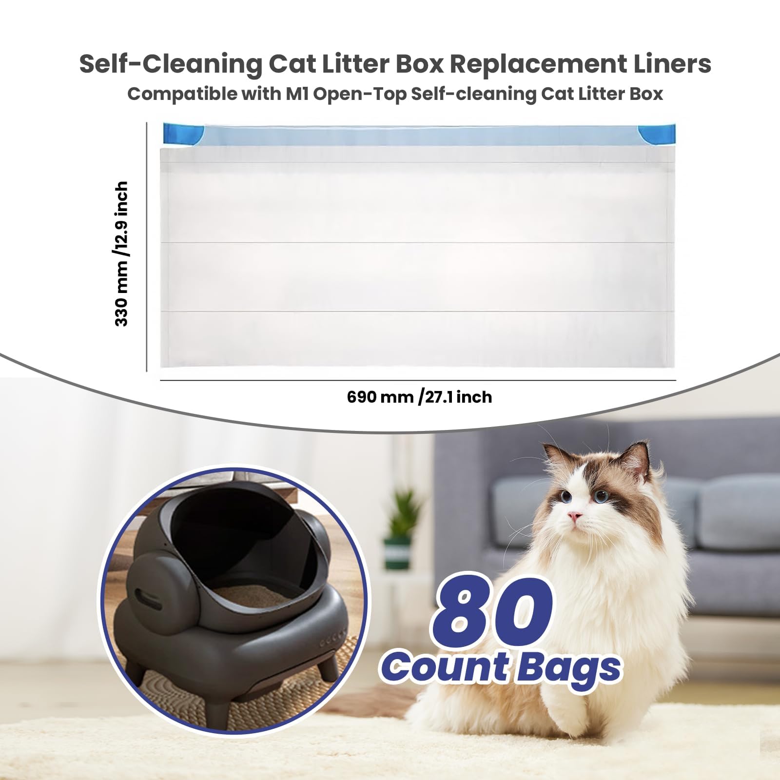 mestrol 80-liner pack four-roll supply for ongoing use