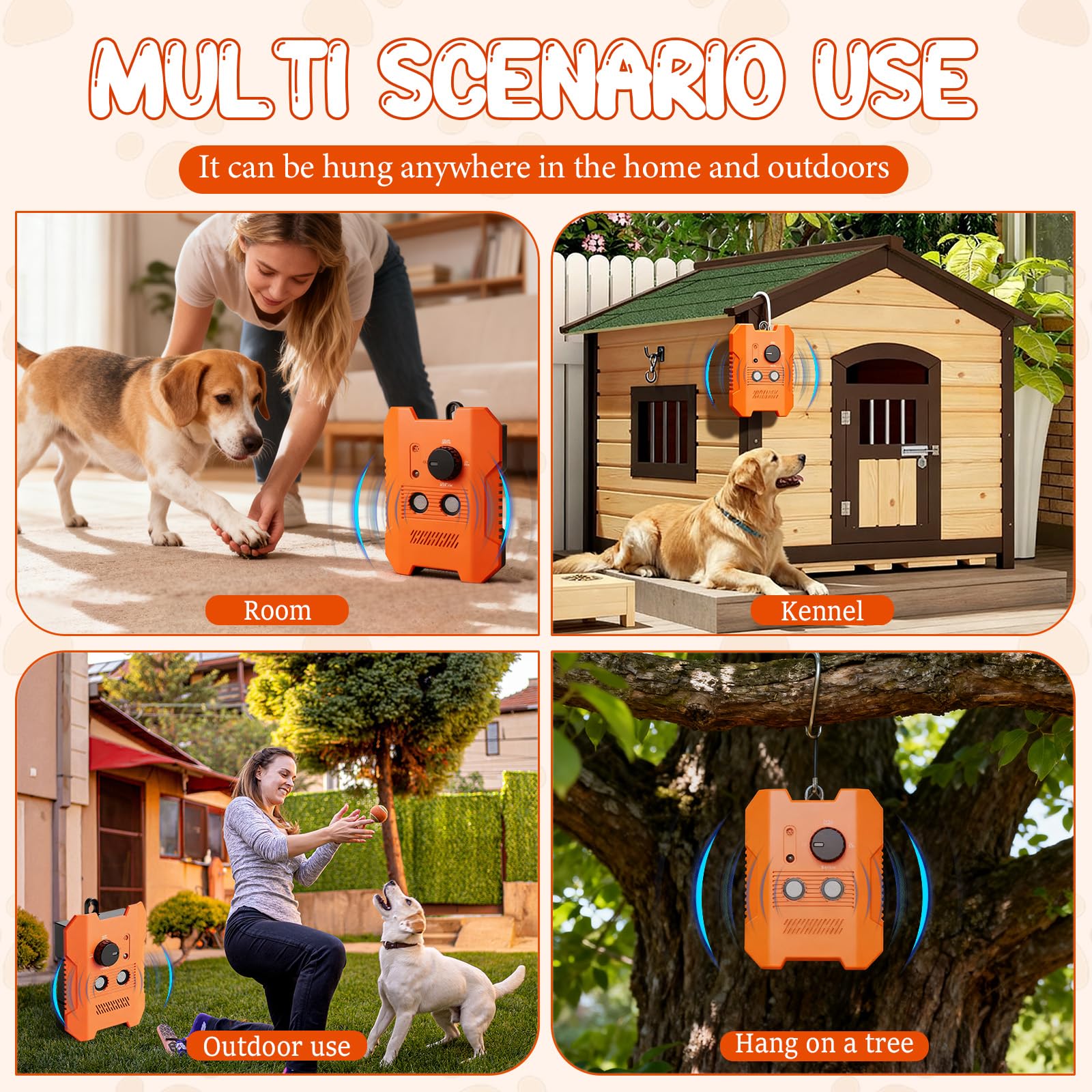 Methill Barkguard Pro dog barking demo highlights ultrasonic deterrent benefits.