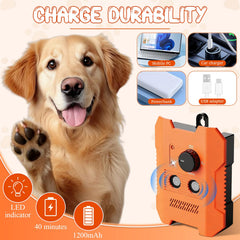 Methill Barkguard Pro indoor-outdoor setup for calmer home and yard use.
