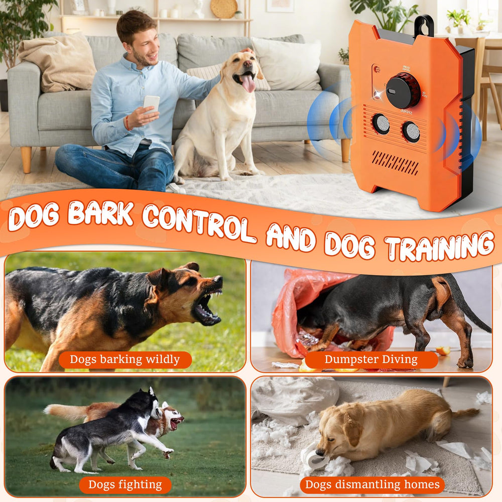 Methill Barkguard Pro LED indicator aids training in low light.