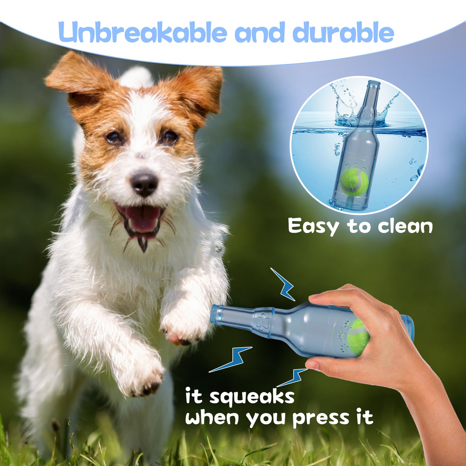 Metionc Juguete masticable de gran tamaño para perros grandes