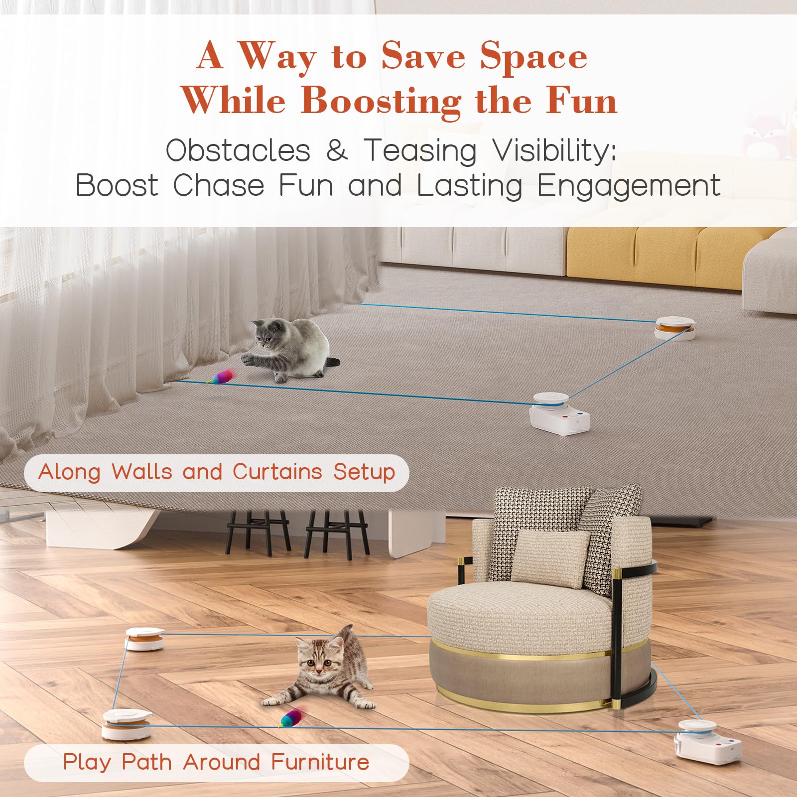 Metiya anti-fatigue design supports safe, extended play sessions.