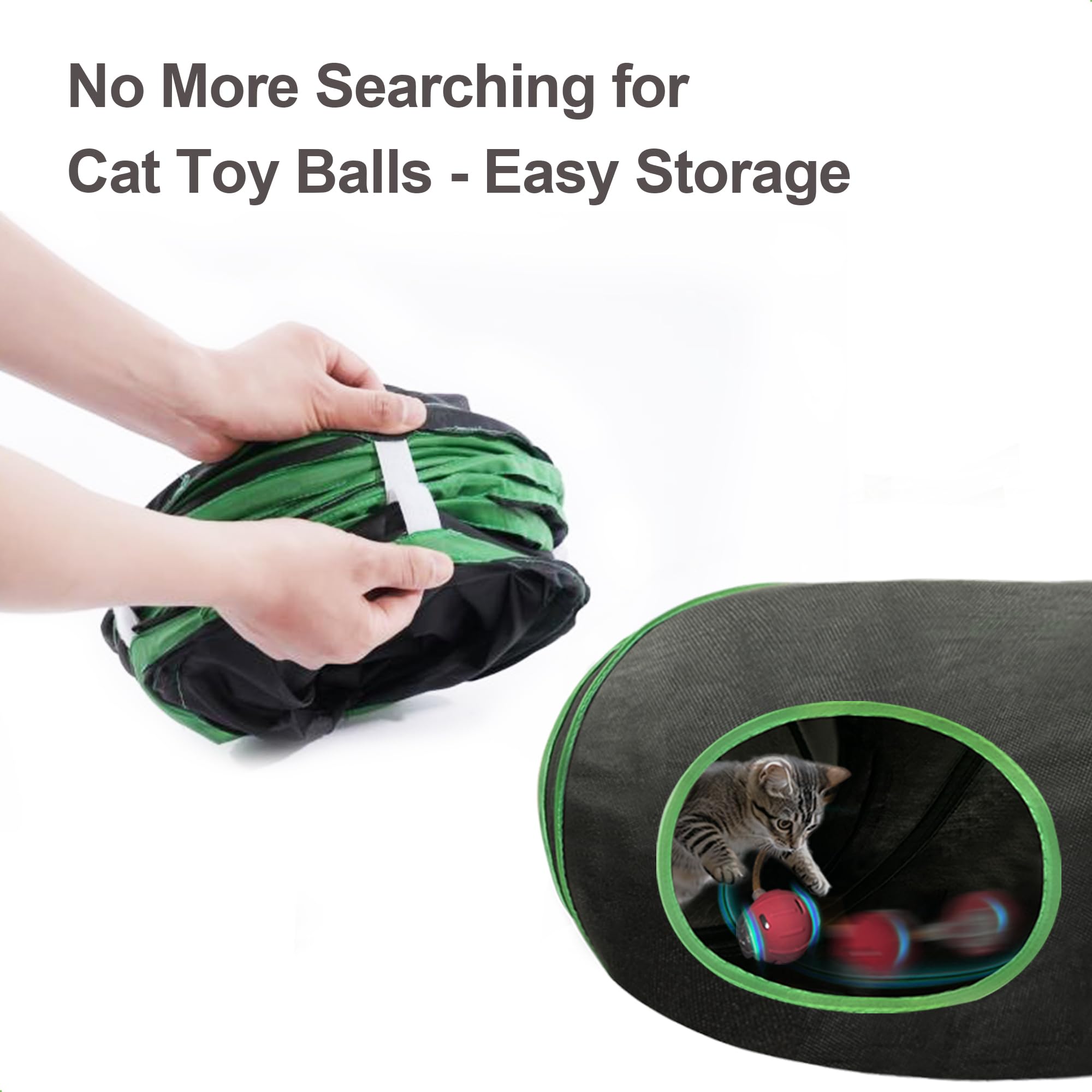 metiya dual-mode switch supports fast and slow play for different cat moods.