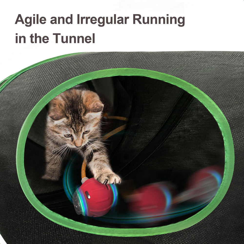 metiya elastic tail accessory adds realistic prey motion for engaging chase play.