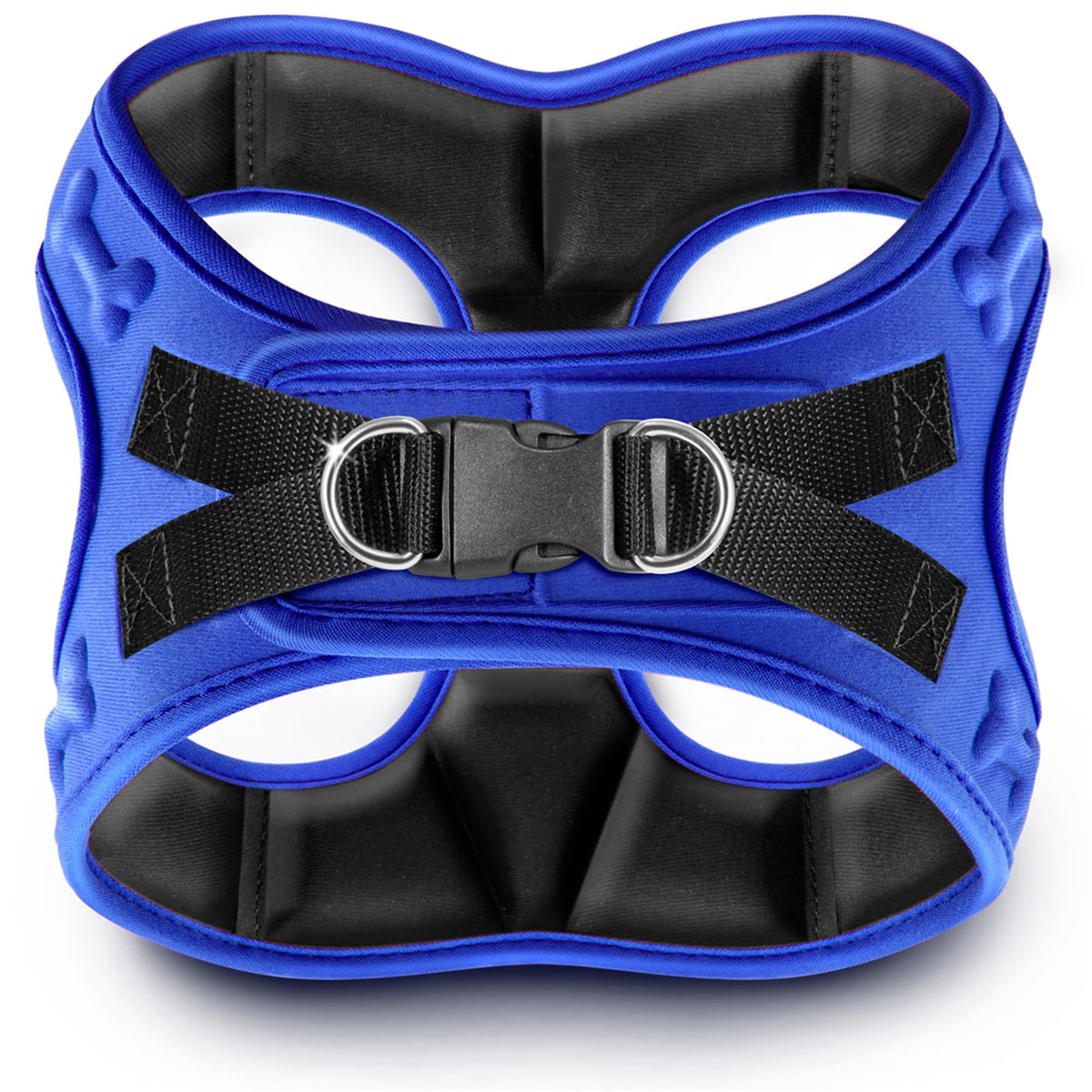 Metric USA Comfort Fit dog harness front view for secure step-in use.