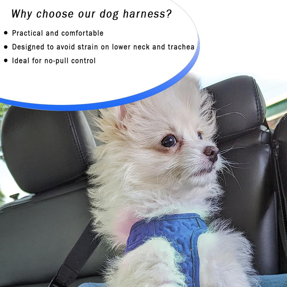 Metric USA Comfort Fit Harness step-in design suits dogs of all sizes.