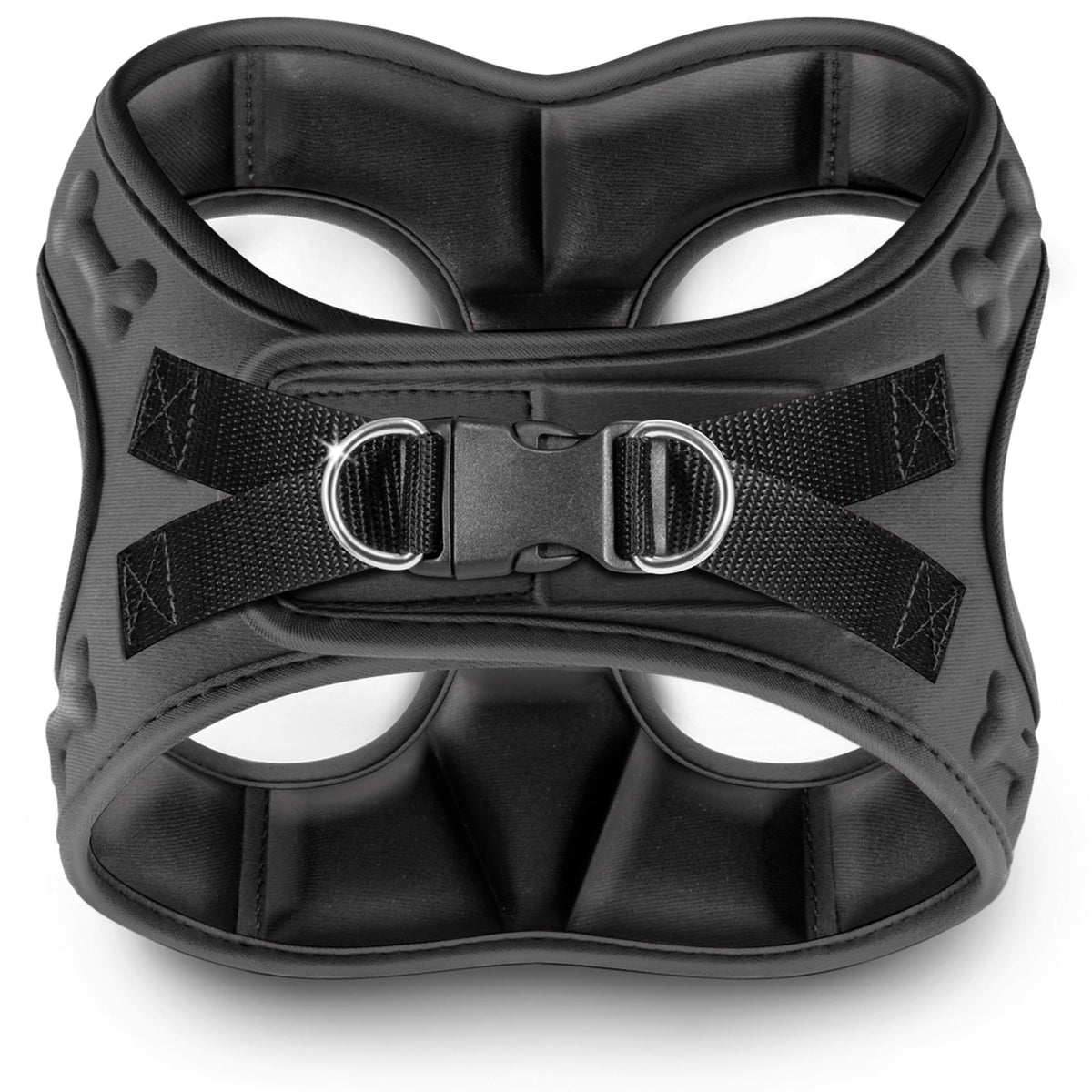 Metric USA Comfort-Fit Step-In Harness padding keeps small dogs comfortable on daily walks.