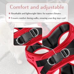 Metric USA No Pull Harness front-clip aids front-lead control to curb pulling.