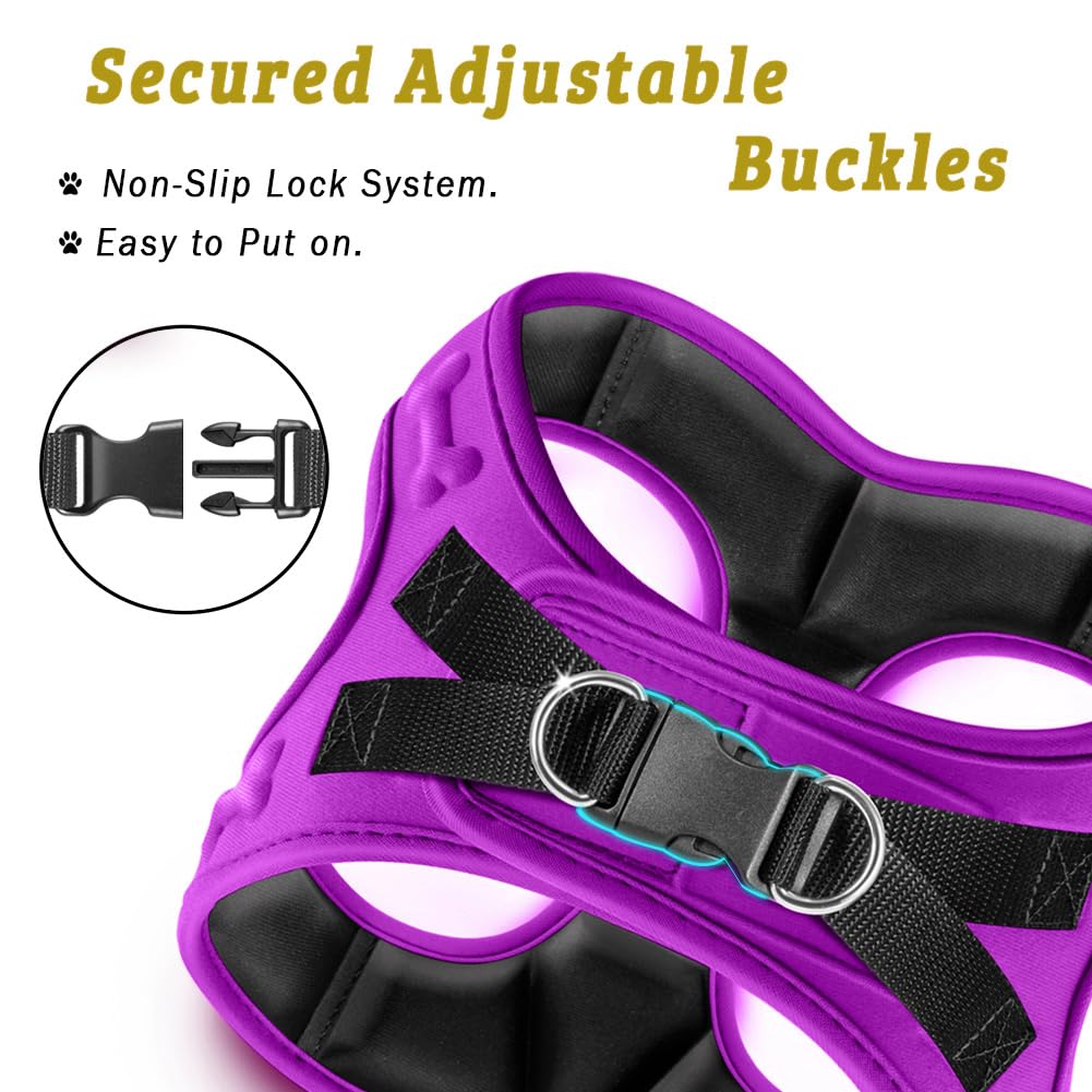 Metric USA puppy-friendly harness supports mobility while distributing pressure across the chest.
