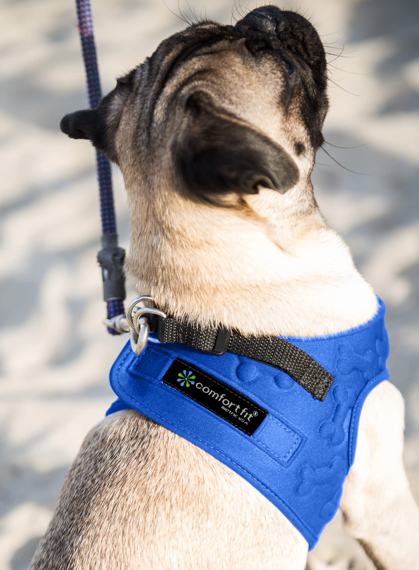 Metric USA adjustable velcro straps offer quick, precise fitting