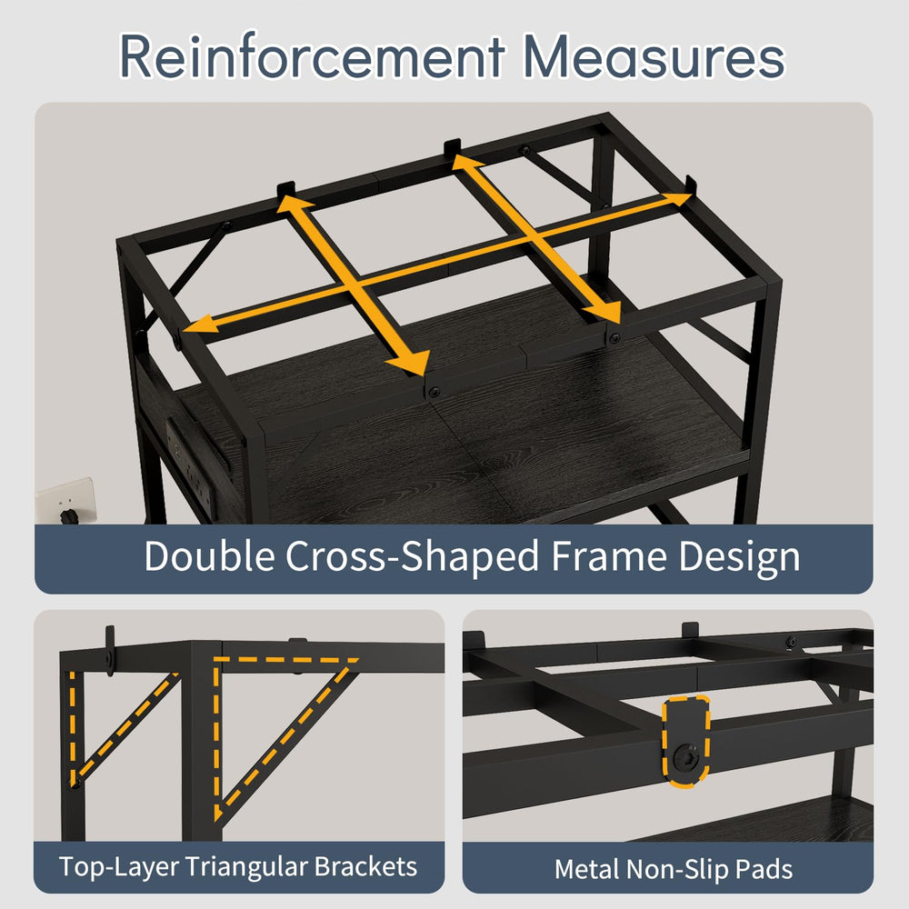 METYERRY stand supports up to 450 lbs for confident heavy setups.