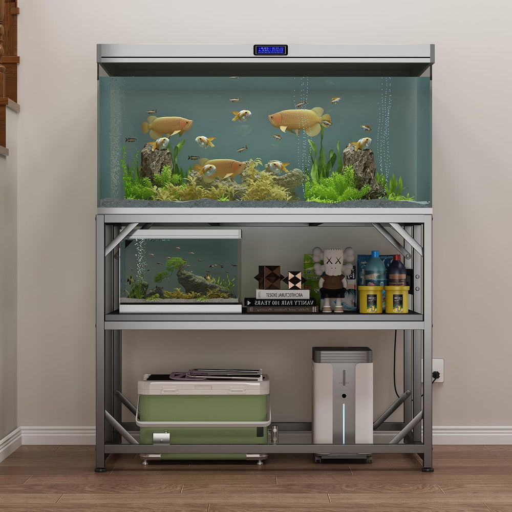 METYERRY aquarium stand minimalist design that blends with home decor