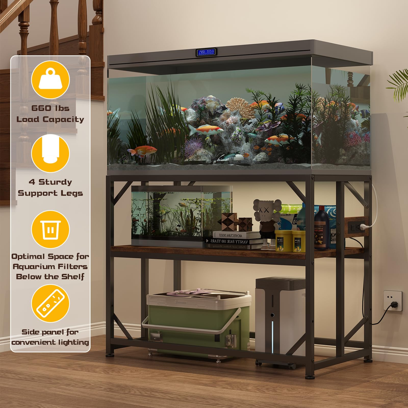 METYERRY waterproof black enamel finish resists moisture and corrosion