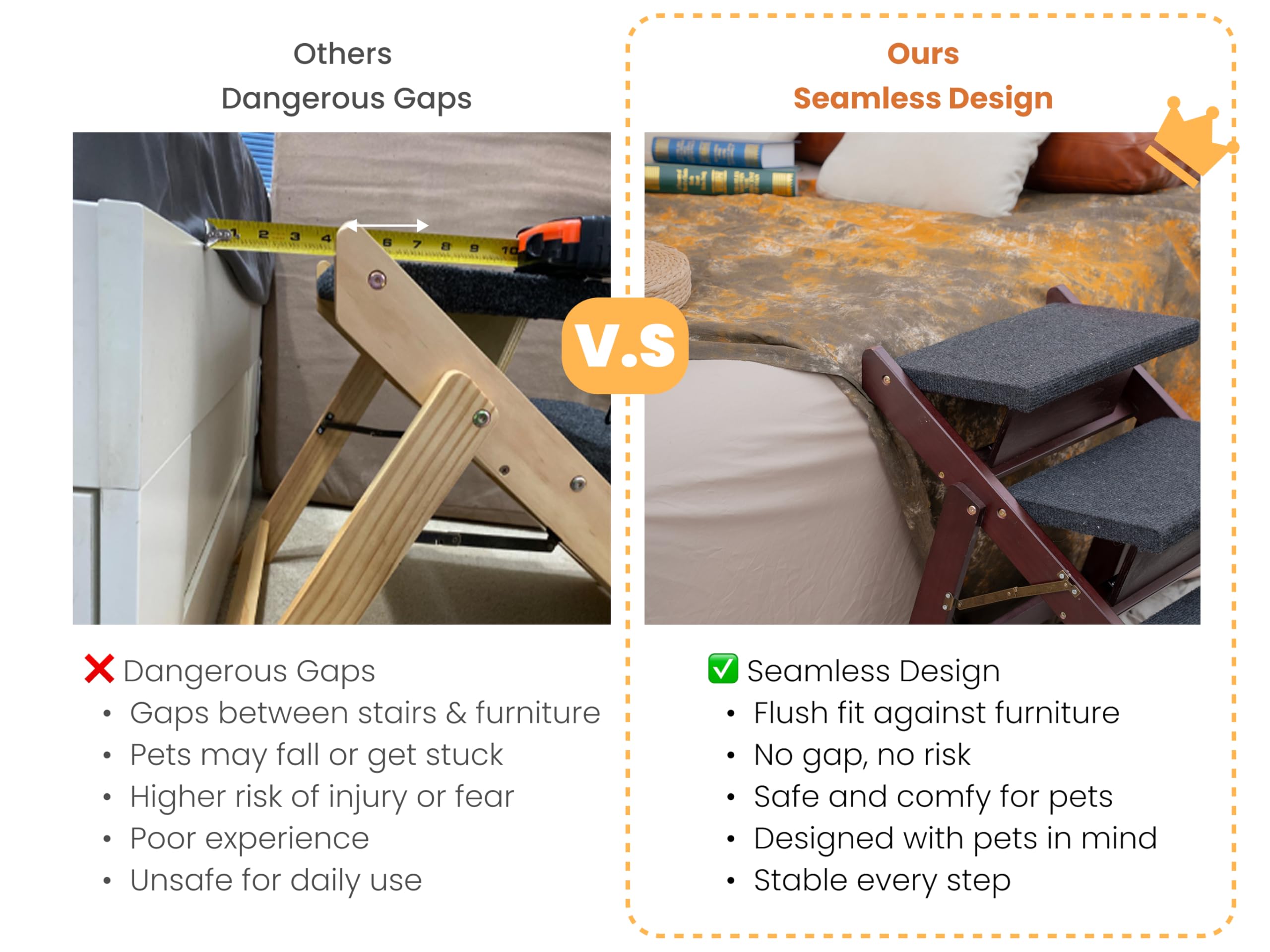 MEWANG sits beside car seats and beds for travel-friendly access.
