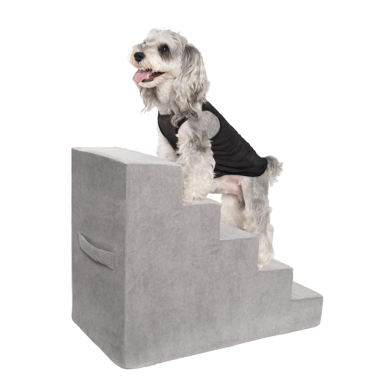 MEWANG Dog Stairs 3-steps help small dogs reach beds safely.