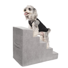 MEWANG Dog Stairs 3-steps help small dogs reach beds safely.