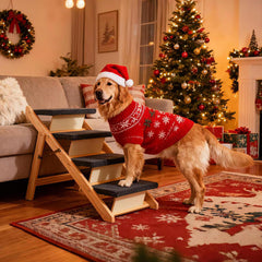 MEWANG wood pet stairs 2-step ideal for sofas and small dogs