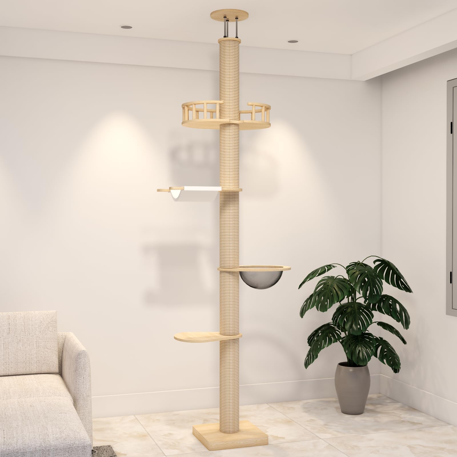 MewJoyee replacement scratching posts for extended height flexibility