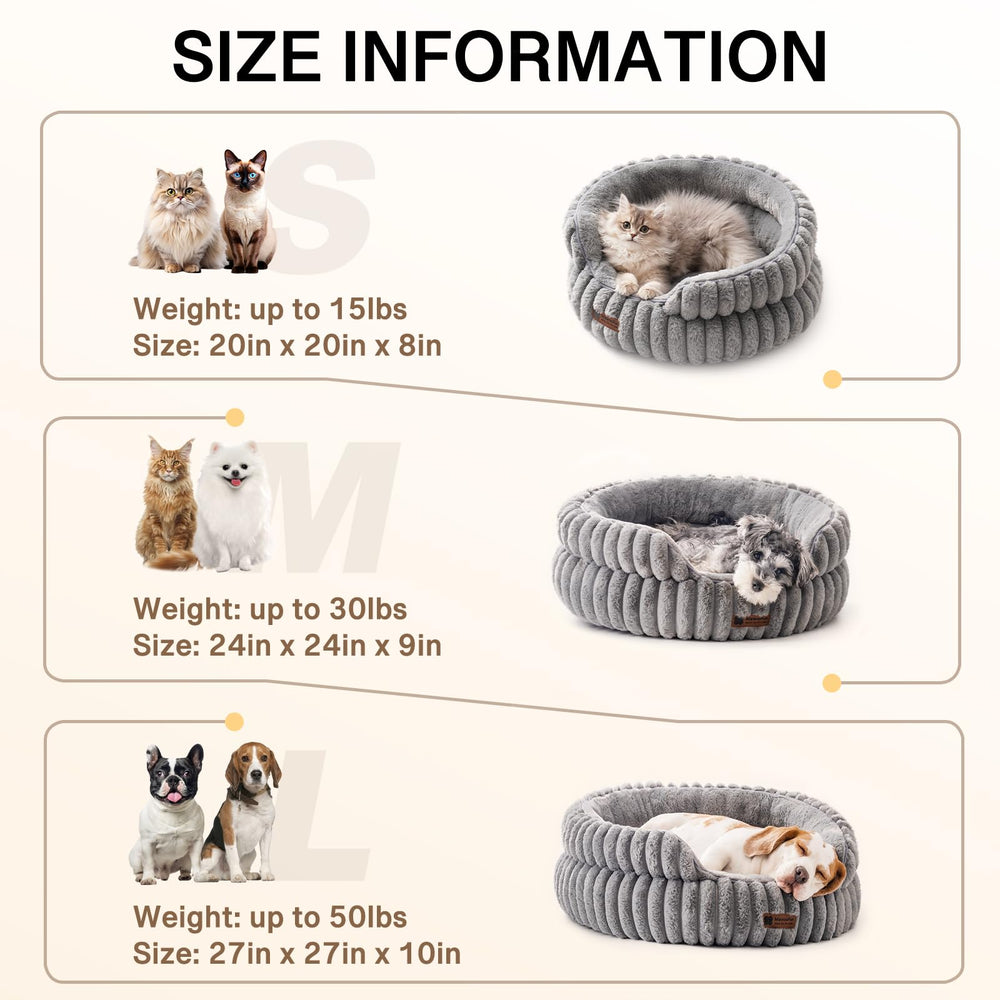 MEWOOFUN cat bed reshape-after-unboxing shows cushion regaining full loft after 48 hours