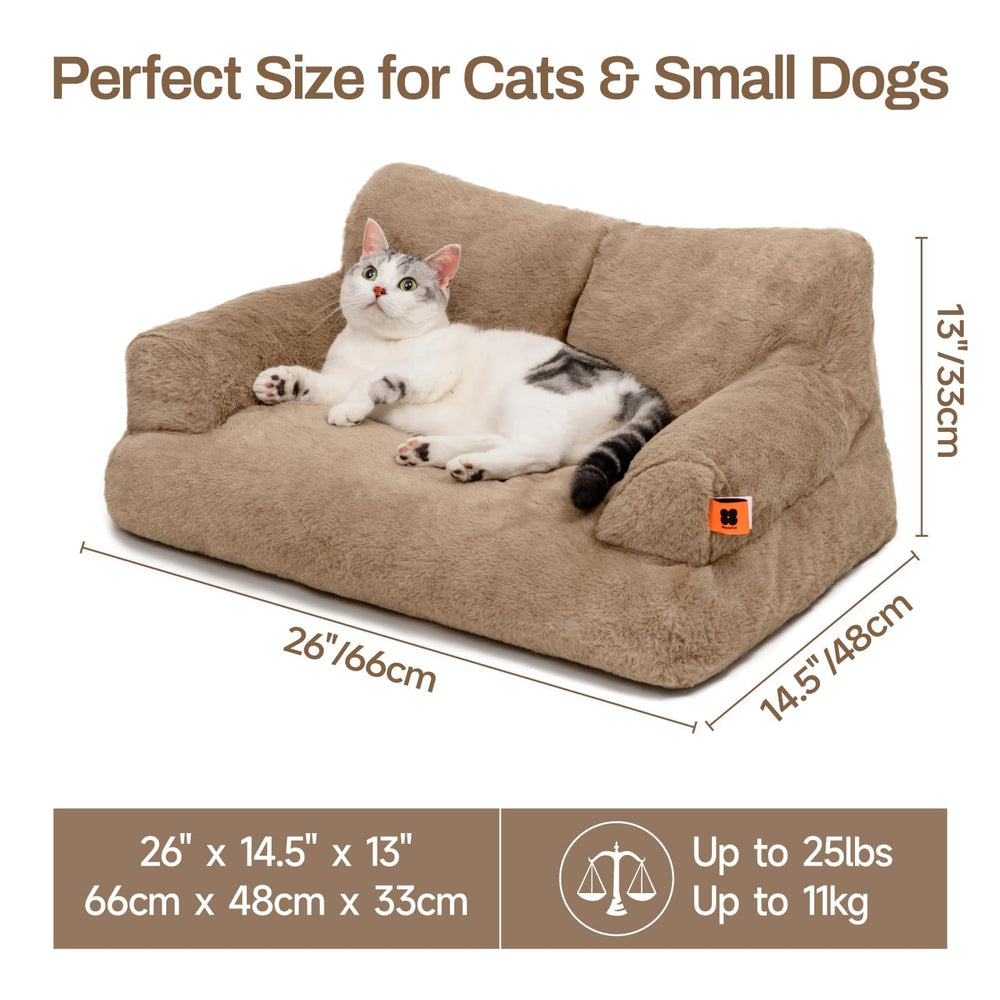 MEWOOFUN Dog Couch vacuum-packed for compact shipping and setup
