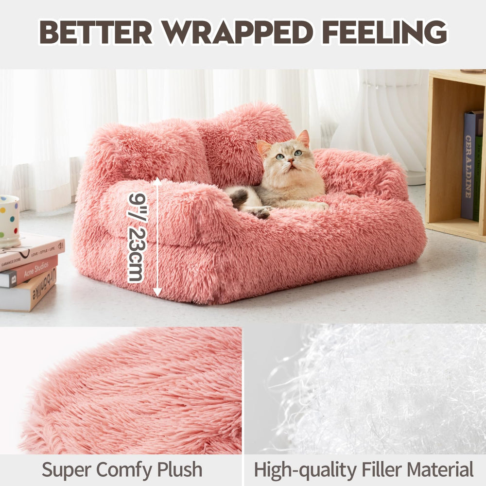 Mewoo pet sofa living room style suggests versatile home placement