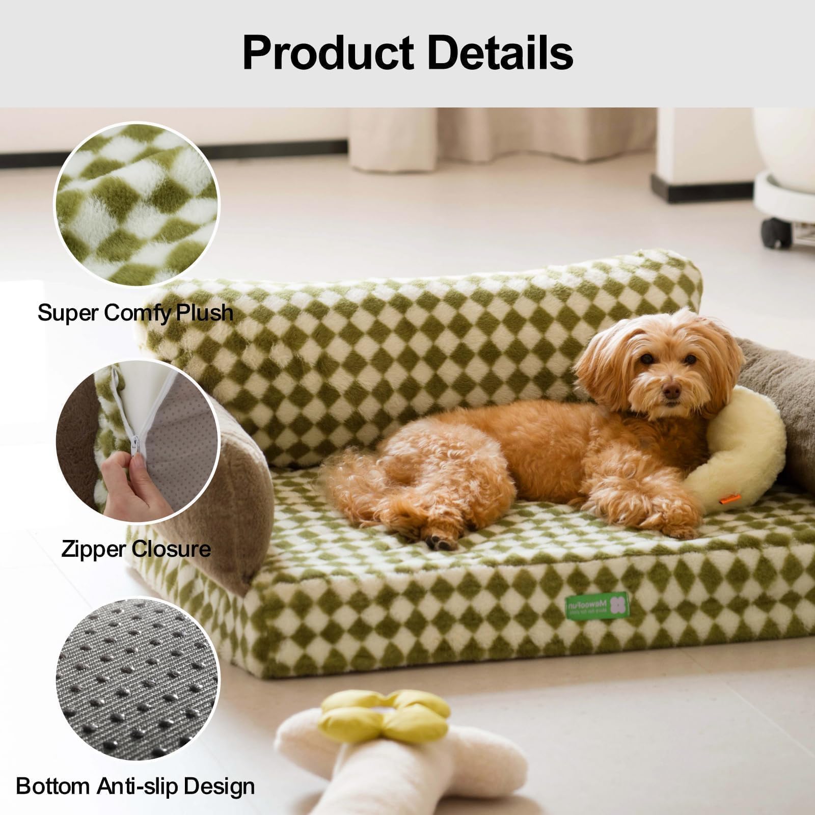 MEWOOFUN cat bed cat sofa style emphasizes decorative pet furniture vibes