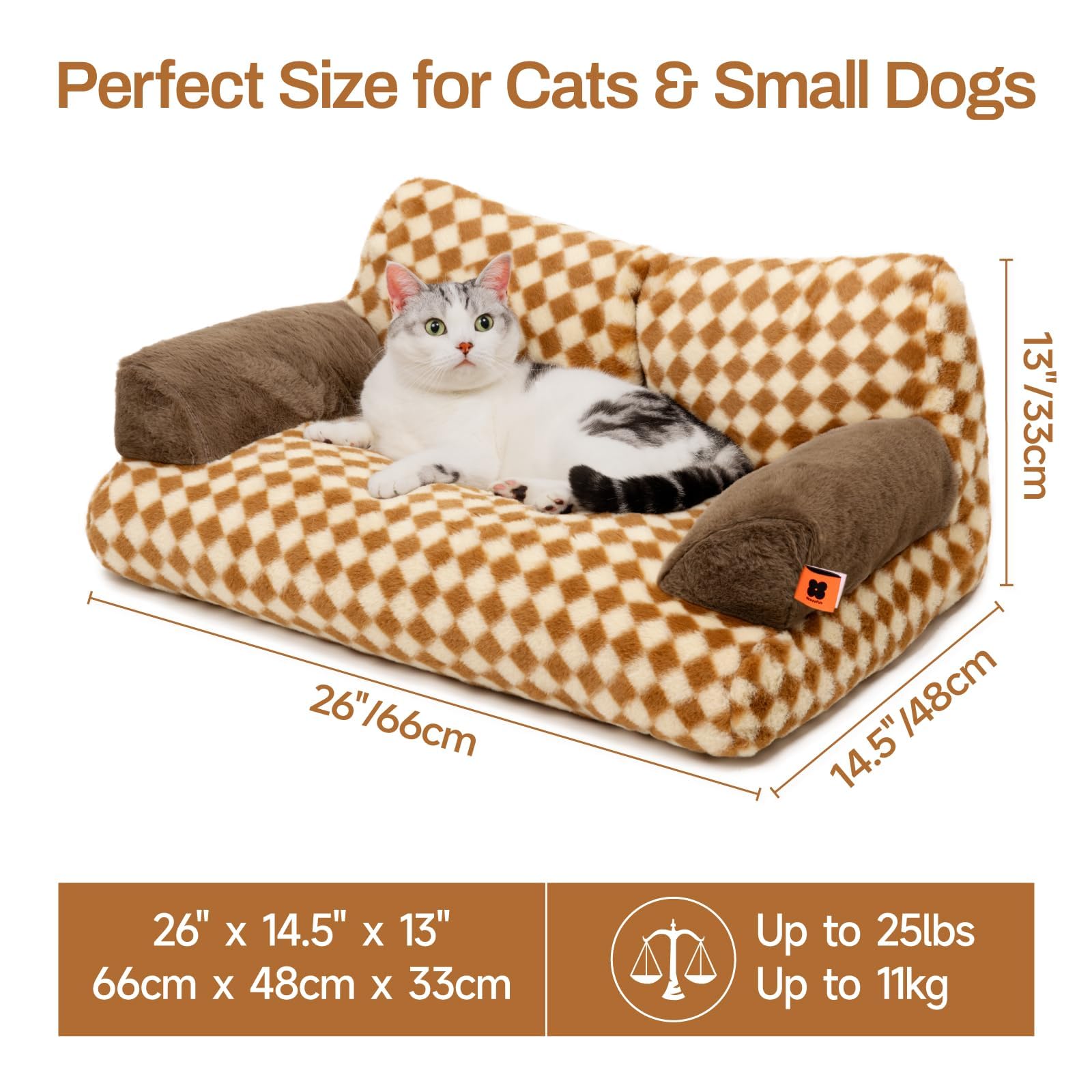 MEWOOFUN cat bed vacuum packed—unbox and fluff to full softness