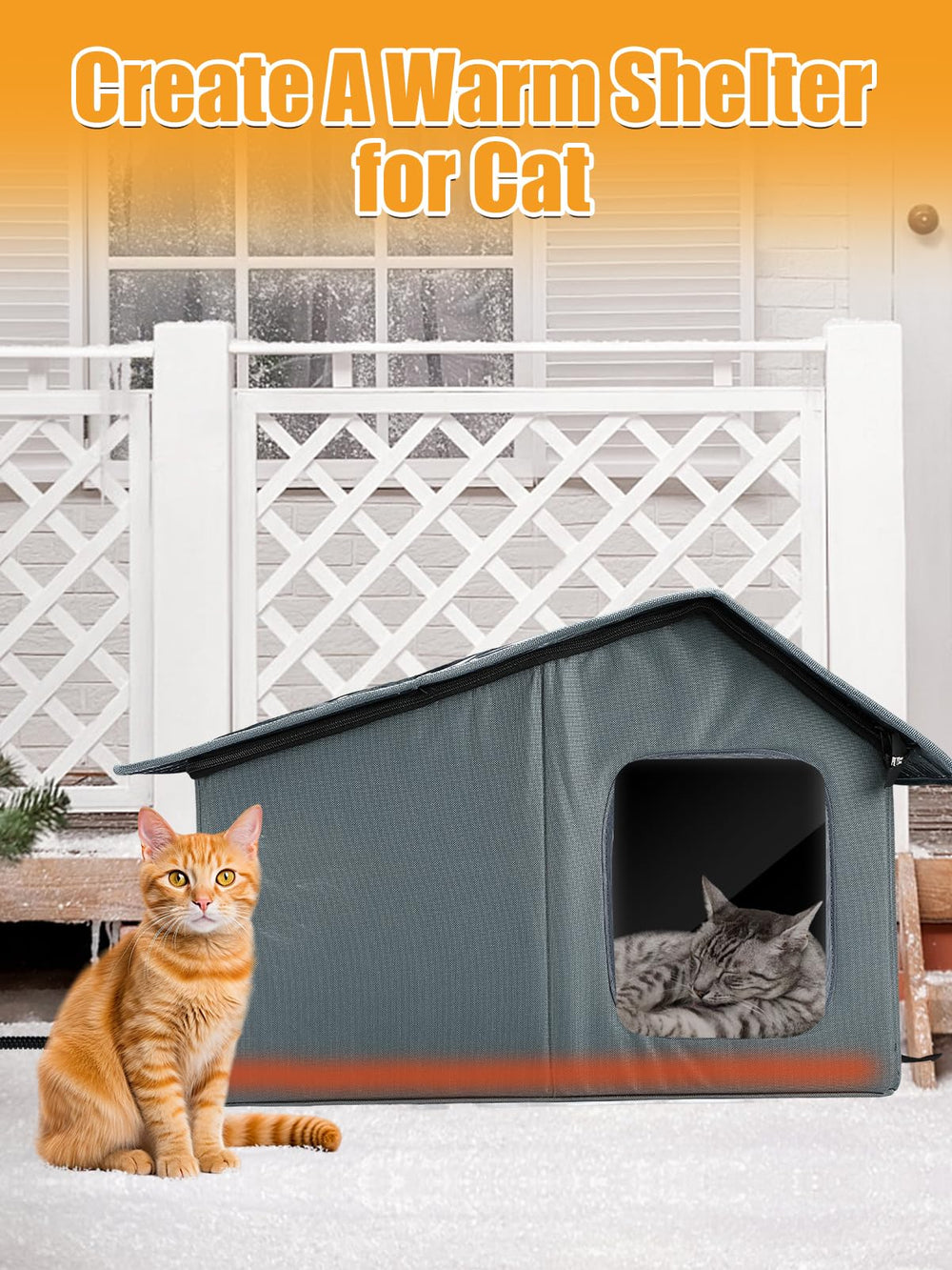 MEWTOGO Double-sided pad for seasonal warmth on one side and cooling on the other.