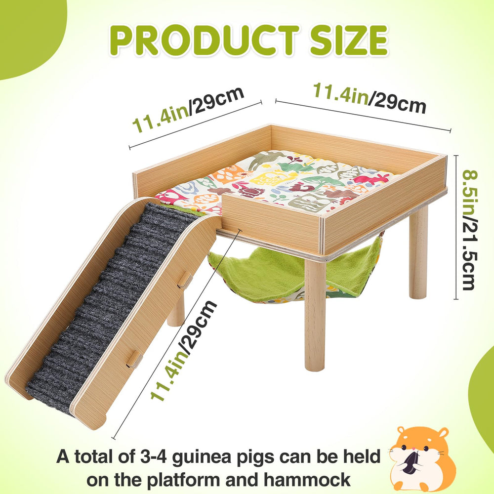 MEWTOGO guinea pig bed fits cages and rooms for flexible play.