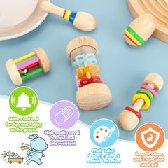 MEWTOGO: juguetes de madera en tamaños variados para adaptar al tamaño de tu mascota.