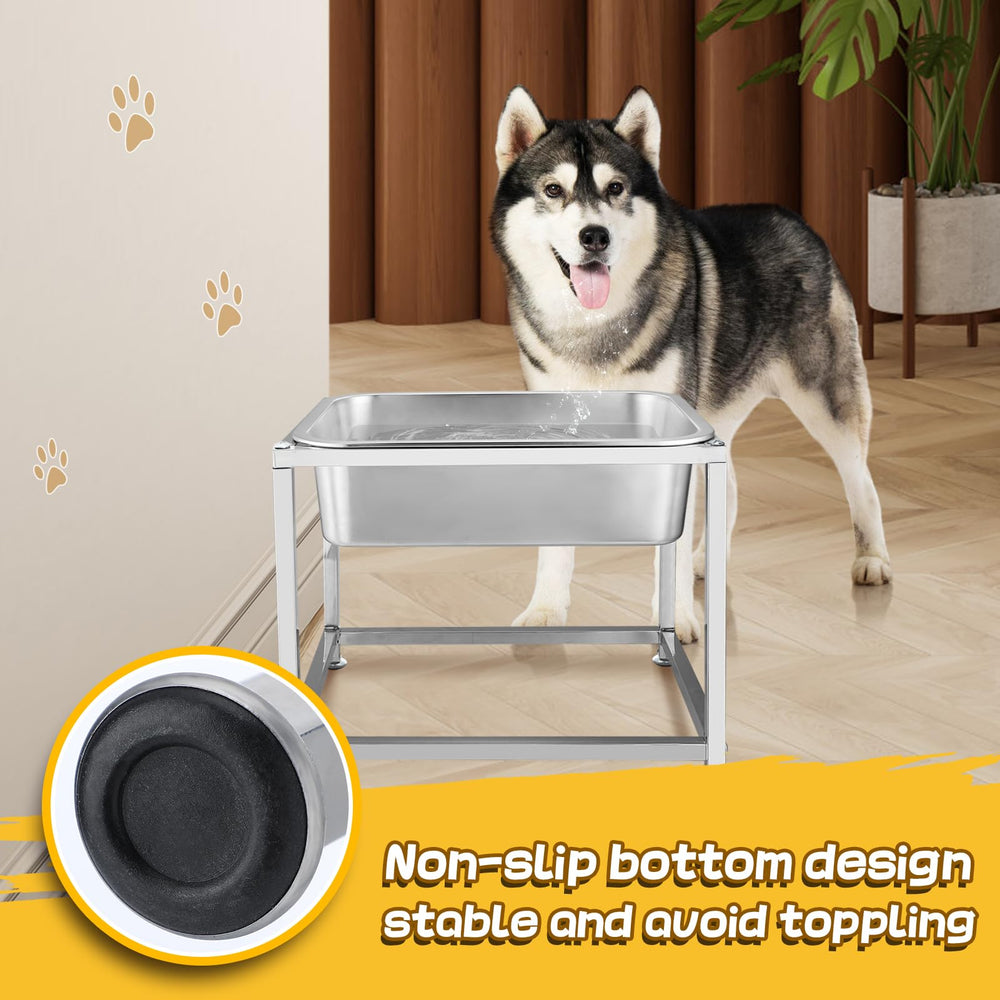 MEWTOGO outdoor-indoor use image emphasizes durable stainless steel for any setting.