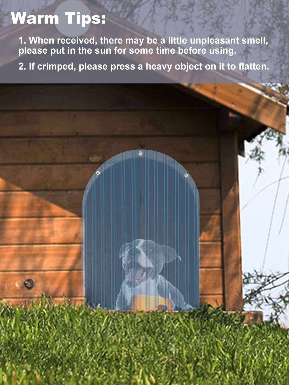 MEWTOGO pet using flap image captures easy door access.
