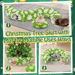 MEWTOGO plush fabric texture offers soft warmth for cozy feline comfort