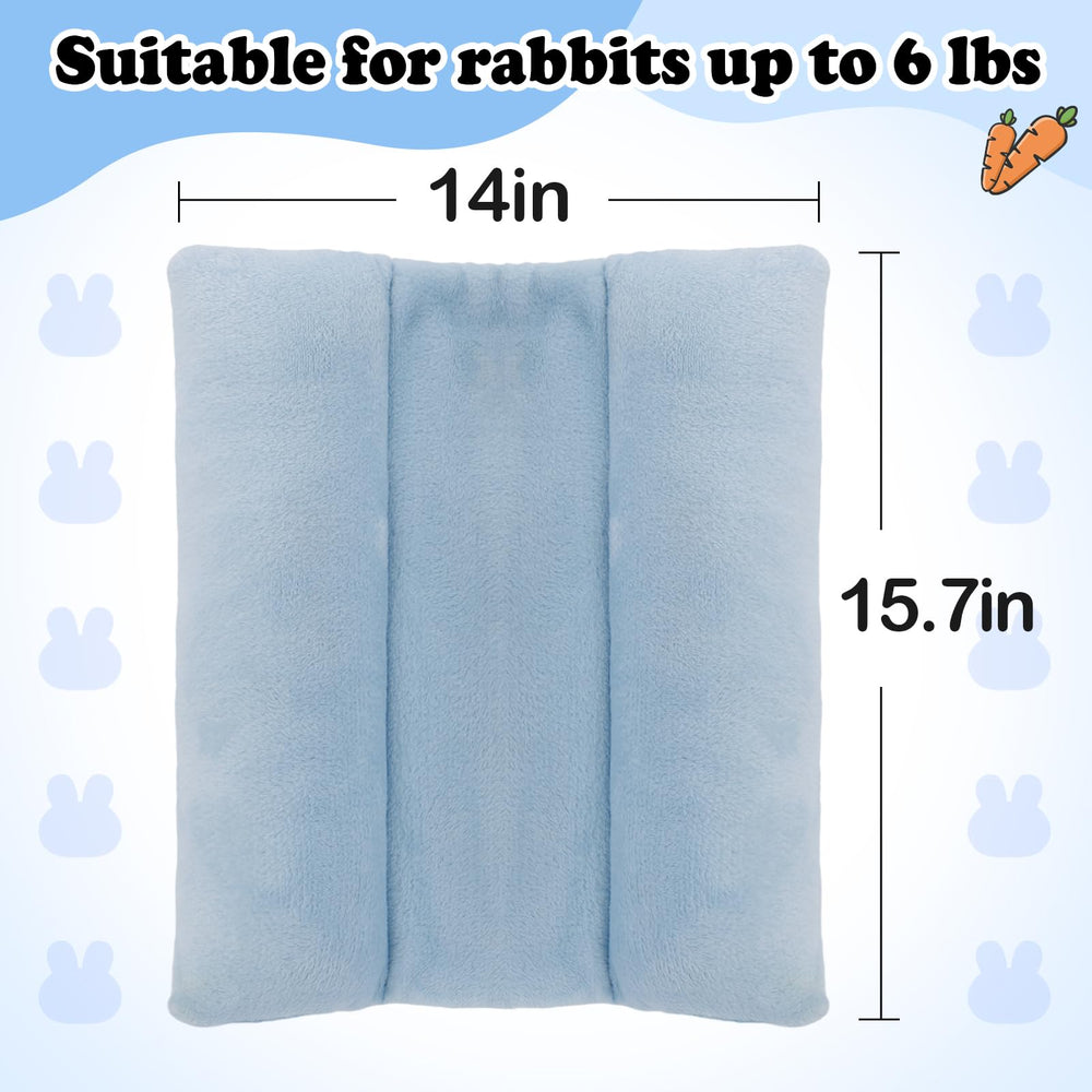MEWTOGO rabbit bed ideal size suits small rabbits up to 6 lbs for versatile use.