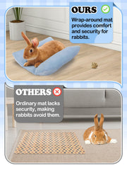 MEWTOGO rabbit bed sponge center delivers snug warmth for restful lounging.