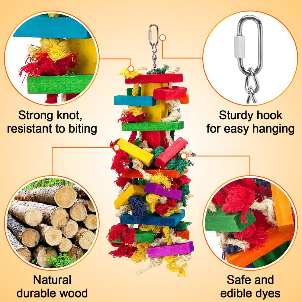 MEWTOGO strong chain hardware resists long-term chewing for safety and longevity.