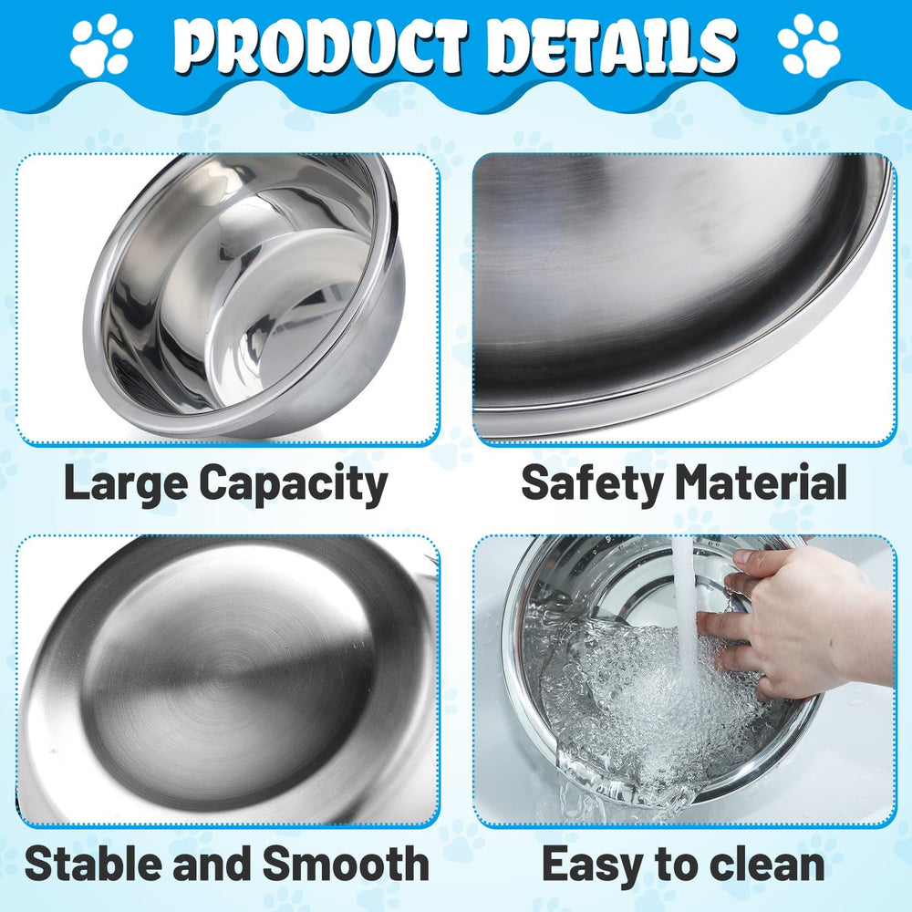 MEWTOGO wide-opening water bowl for easy filling and drinking