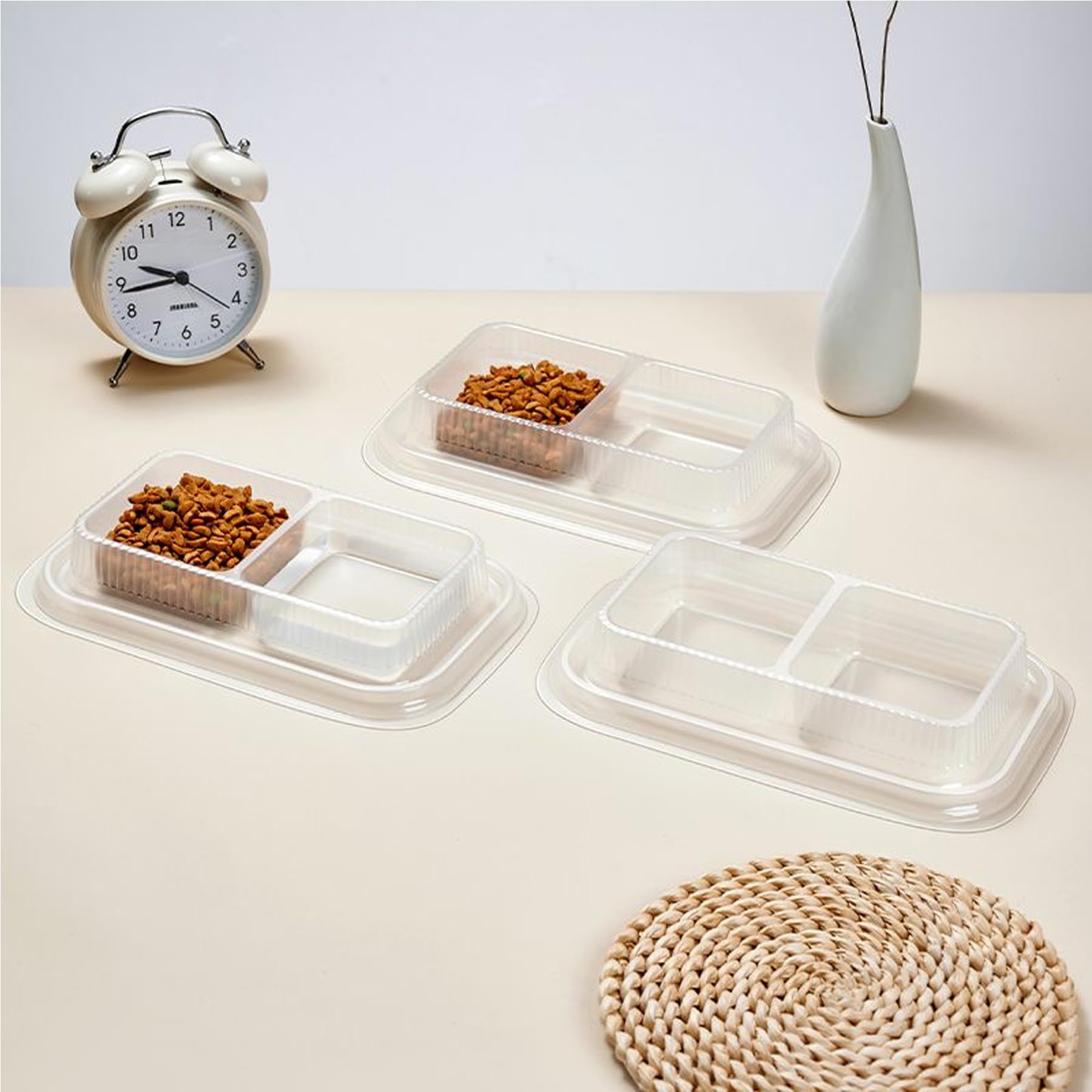MEYAGO disposable pet bowls suitable for small and medium dogs and cats