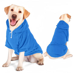 Mfiker large-dog-hoodie hood-detail offers cozy warmth with fleece lining.